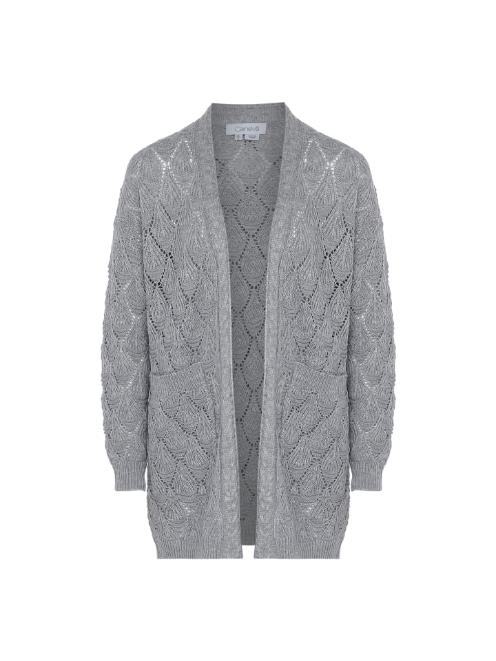 Damen Sweater in GRAU MELANGE