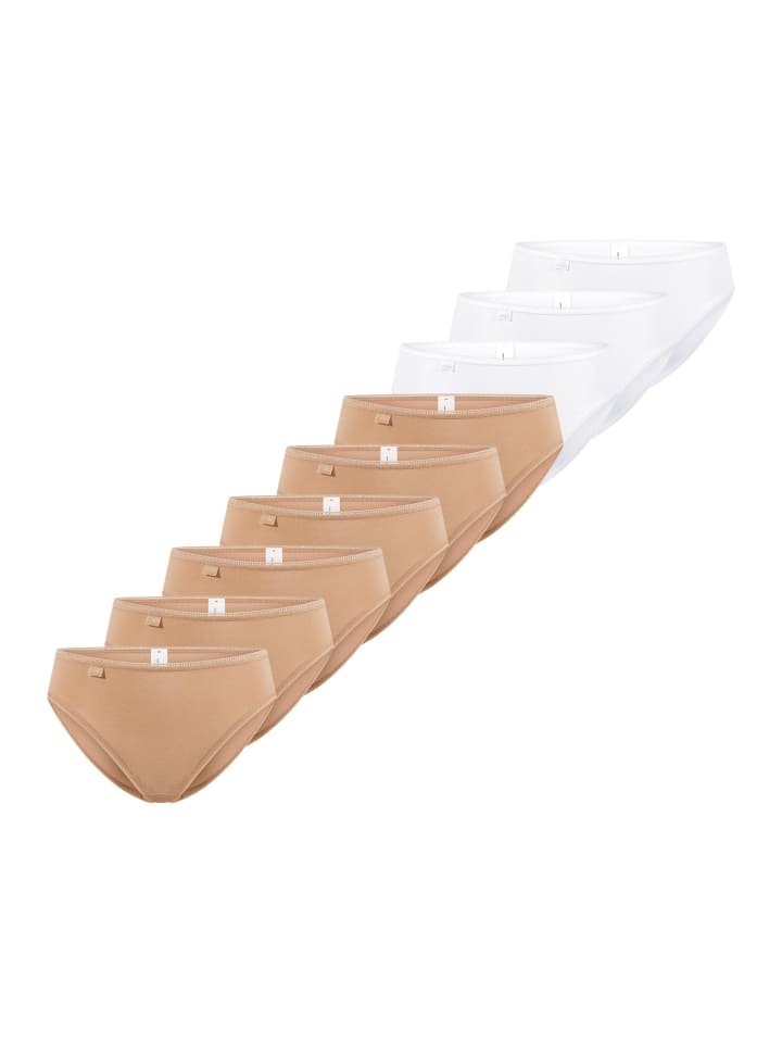 Tai Slip 24/7 Cotton in Beige / weiß
