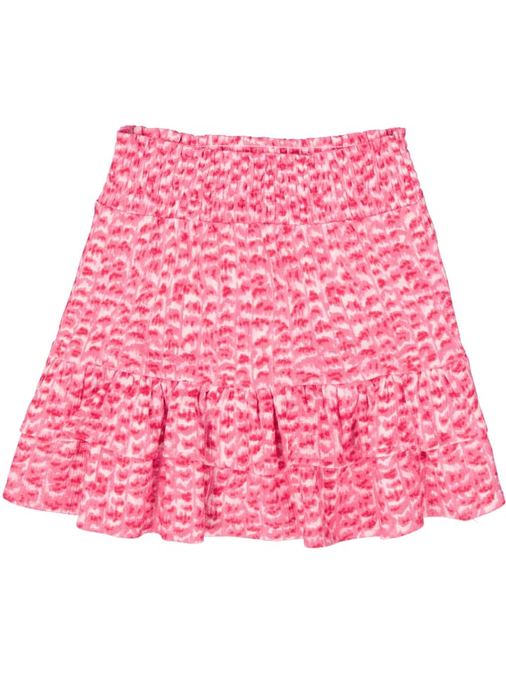 Sommerrock mit Rüschen in soft pink