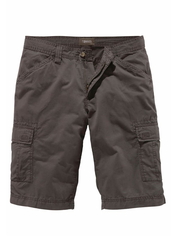 Cargobermudas in grau