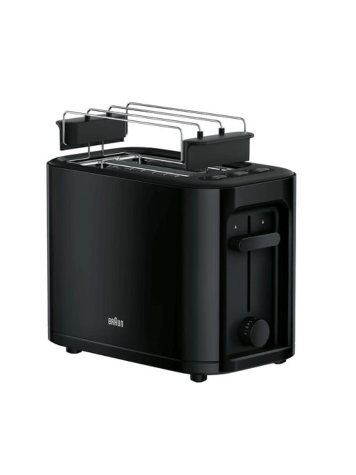 Toaster 2 Scheiben HT 3010 BK in Schwarz