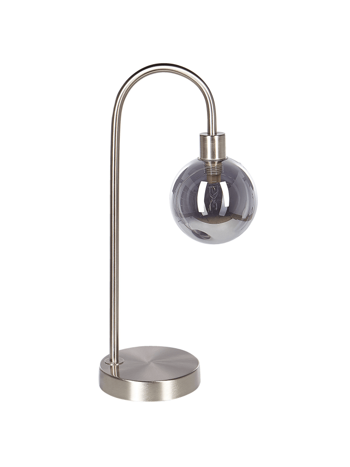 Tischleuchten RAMIS in Silber - (W) 13 x (H) 41 x (L) 13 cm