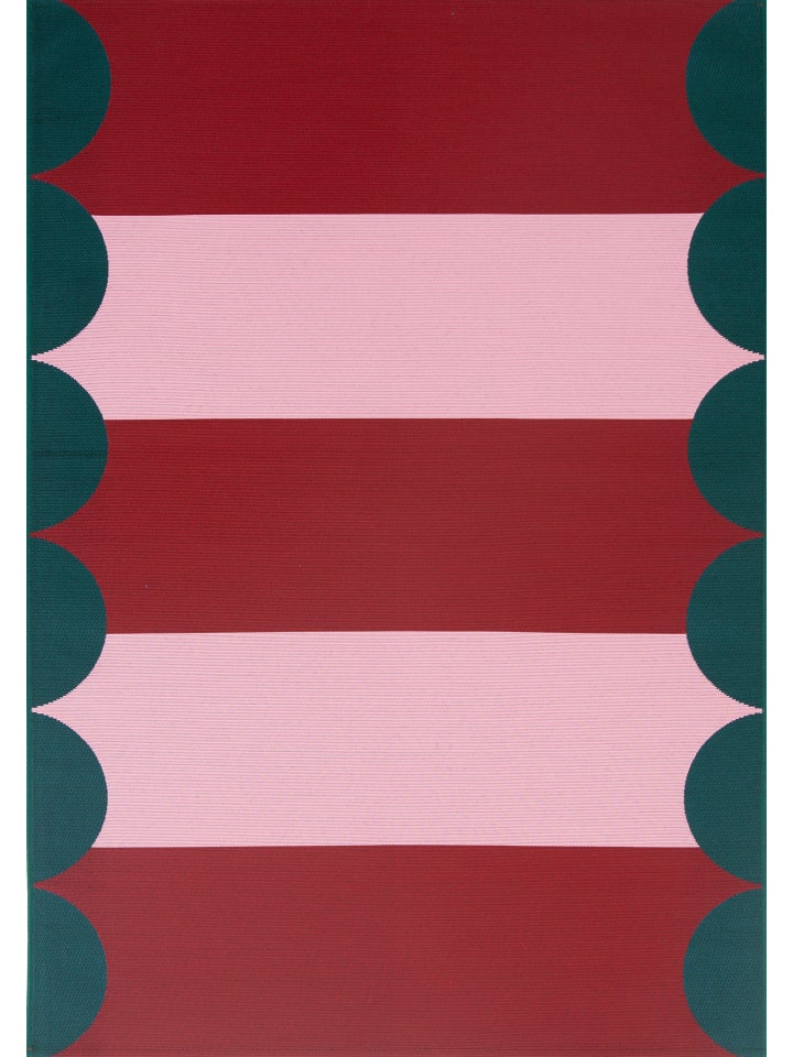 Teppich Azur in Rot