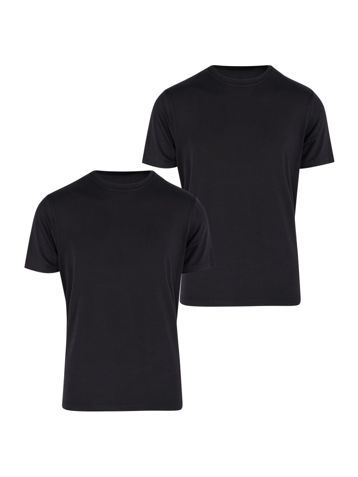T-Shirt Silver in Schwarz