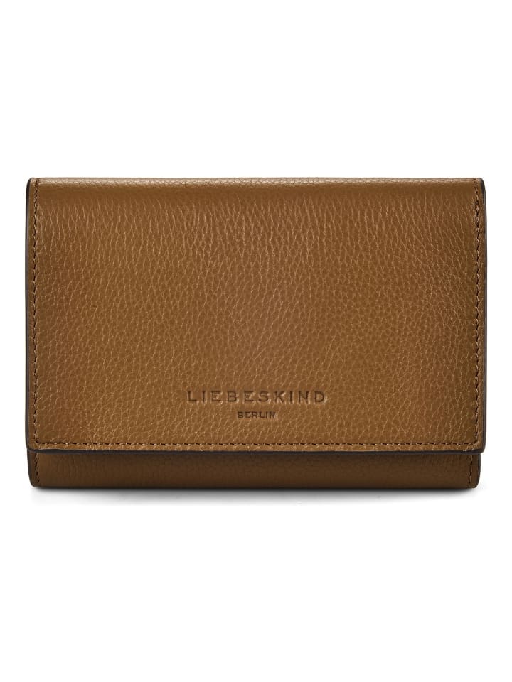 Linn Geldbörse RFID Schutz Leder 13.5 cm sepia