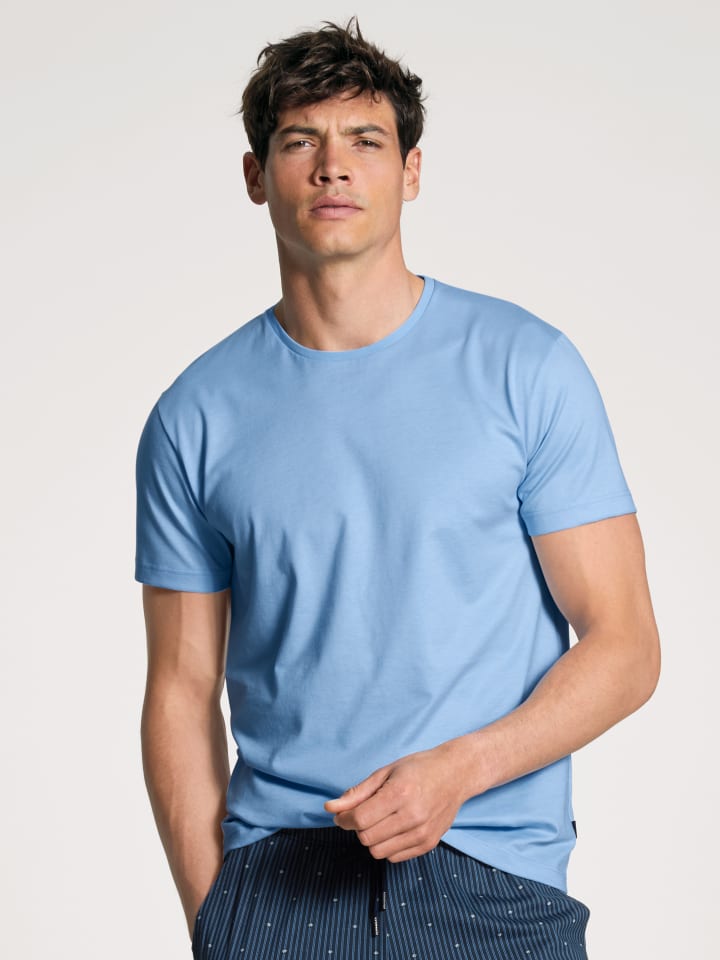 T-Shirt in Placid blue
