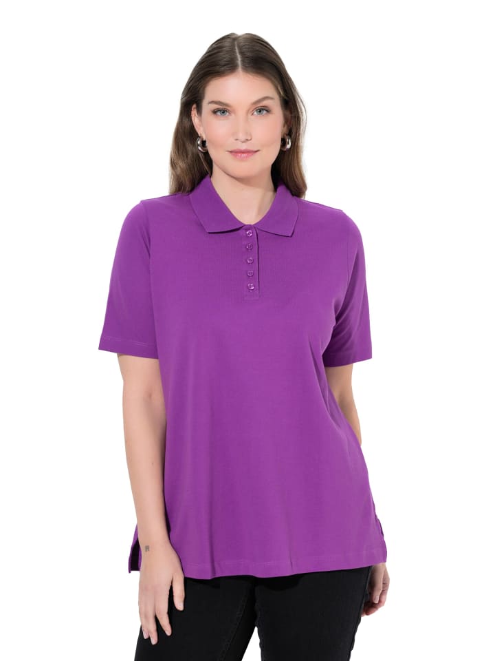 Poloshirt in klassisch lila