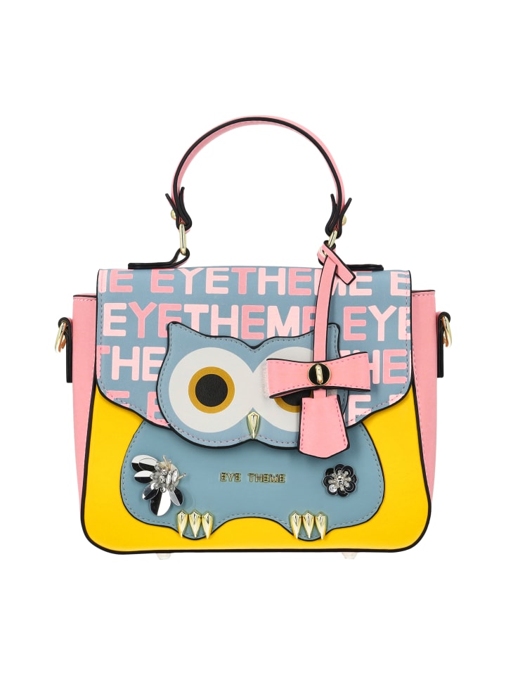 Women Handbag in Rose Yellow