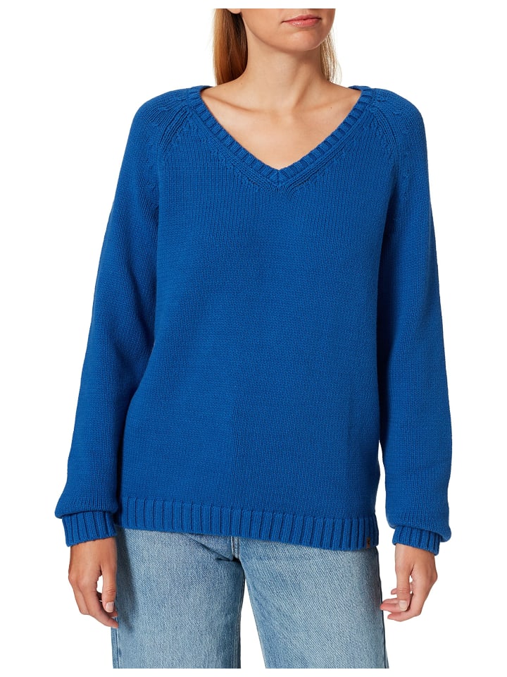 Strickpullover für Damen in blau