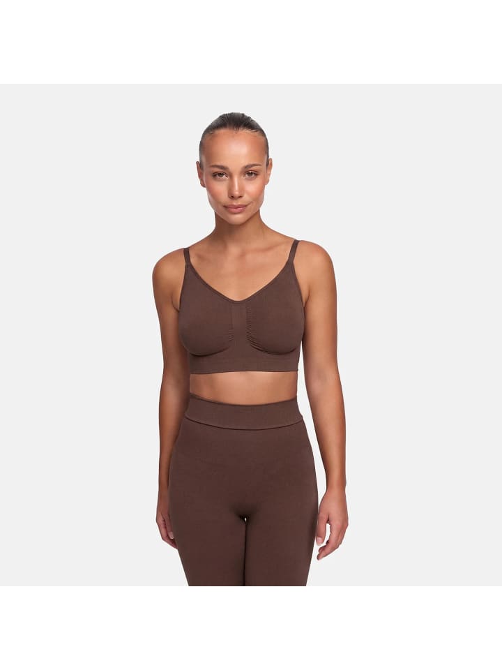 Komfort-Bralette in Braun