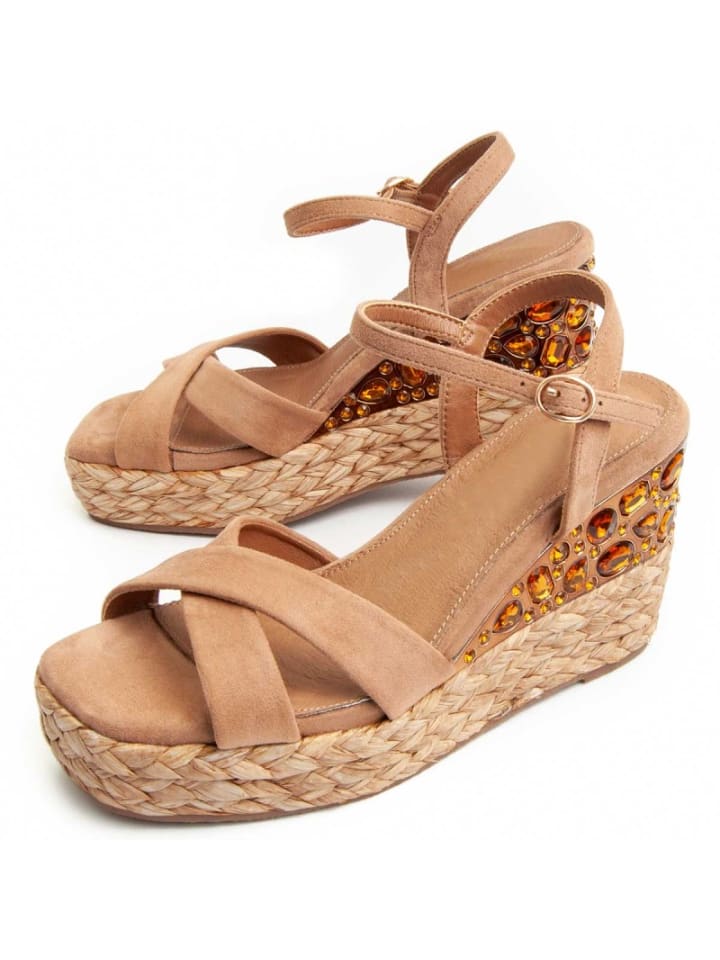 Sandalen Keilsandalen Wesparto14 in Braun