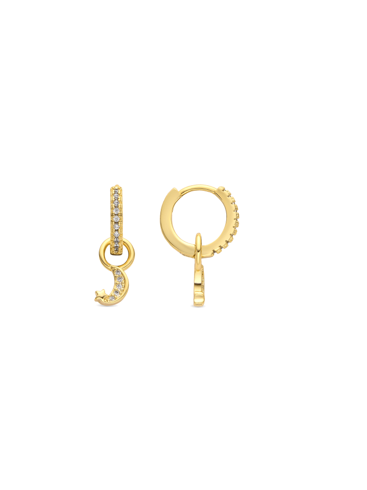 Ohrringe Lingma mit 18 Karat Goldfinish – LINGMA
