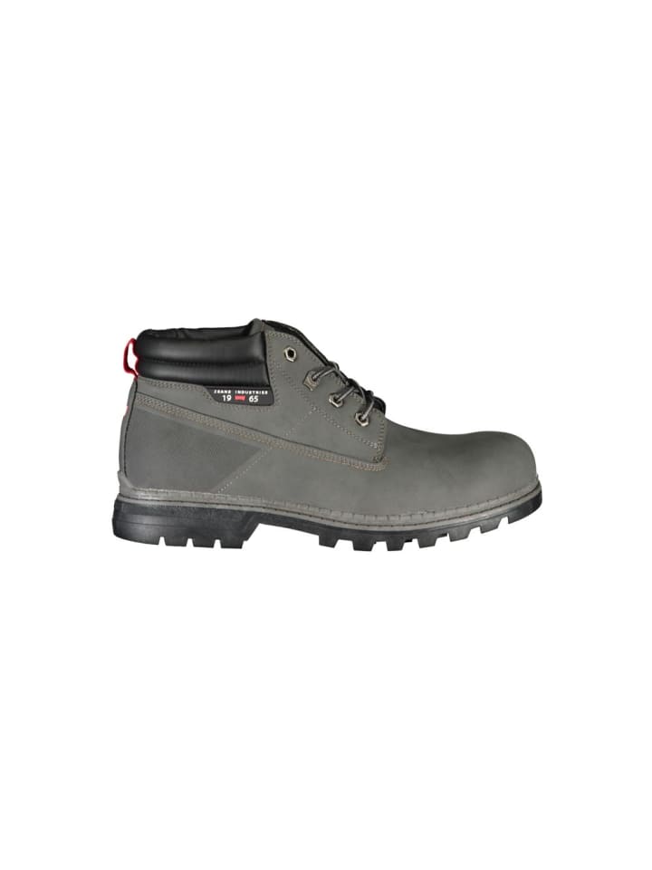 Grau Polyester Herren Stiefel