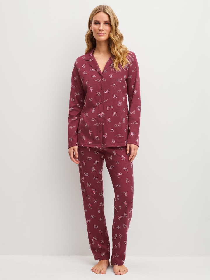 Pyjama in mars red