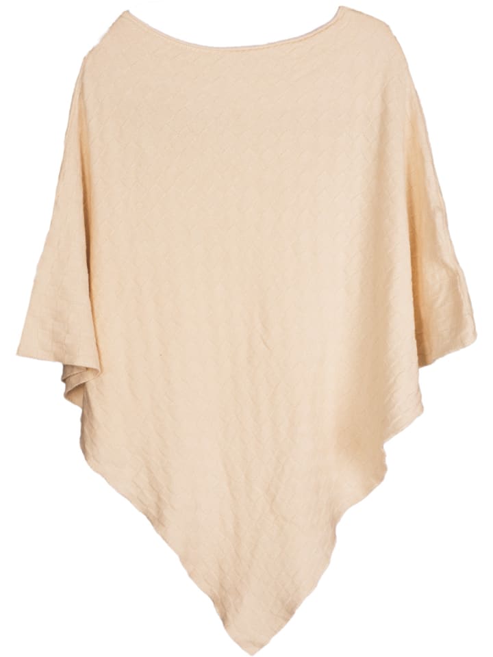 Poncho in Creme