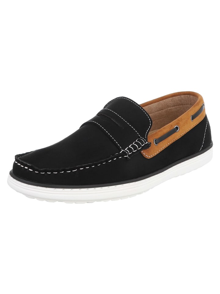 Halbschuh in Schwarz