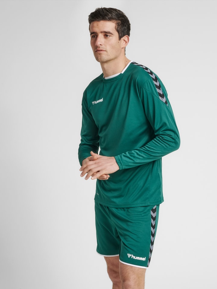 T-Shirt Hmlauthentic Herren in EVERGREEN