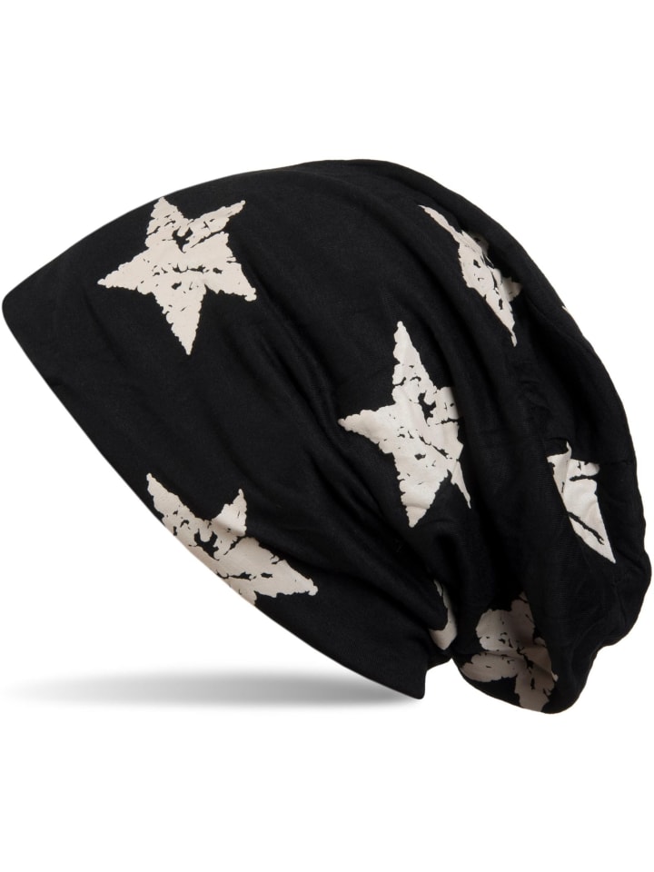 Beanie Mütze in Schwarz