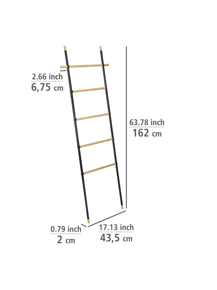 Wenko Handtuchleiter mit Haken Loft in Haken und Leiterstufen : natur,  Gestell günstig kaufen | limango