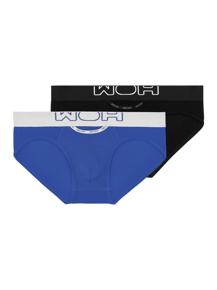 Mini Slip / Unterhose Sexy Fun in Schwarz / blau