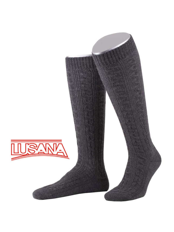 Trachten-Socken in grau