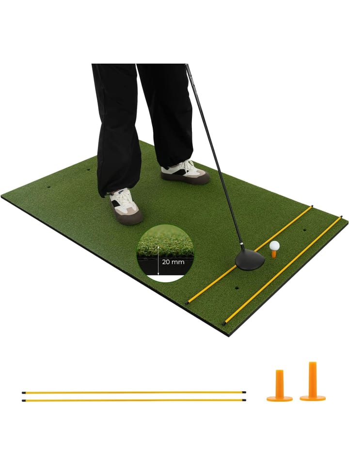 Golf Übungsmatte 152x92cm 20mm in Grün
