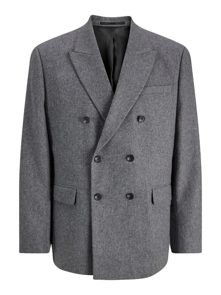 Klassischer Blazer in Grey Melange