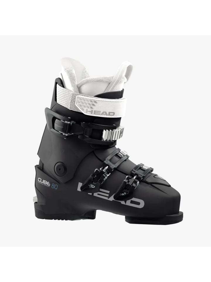 Skistiefel Alpin in schwarz