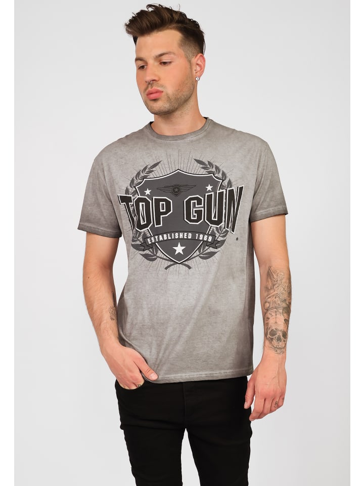 TOP GUN T-Shirt TG20212104 in anthrazit günstig kaufen | limango