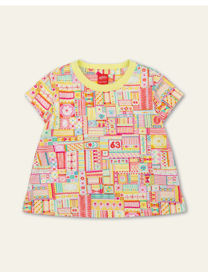 Twinz T-Shirt in Gelb