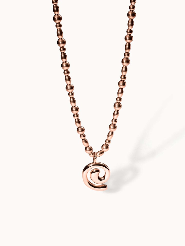 Kette Swirl Rosegold