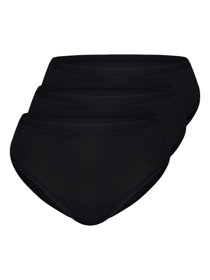 3er Pack Slip in Black