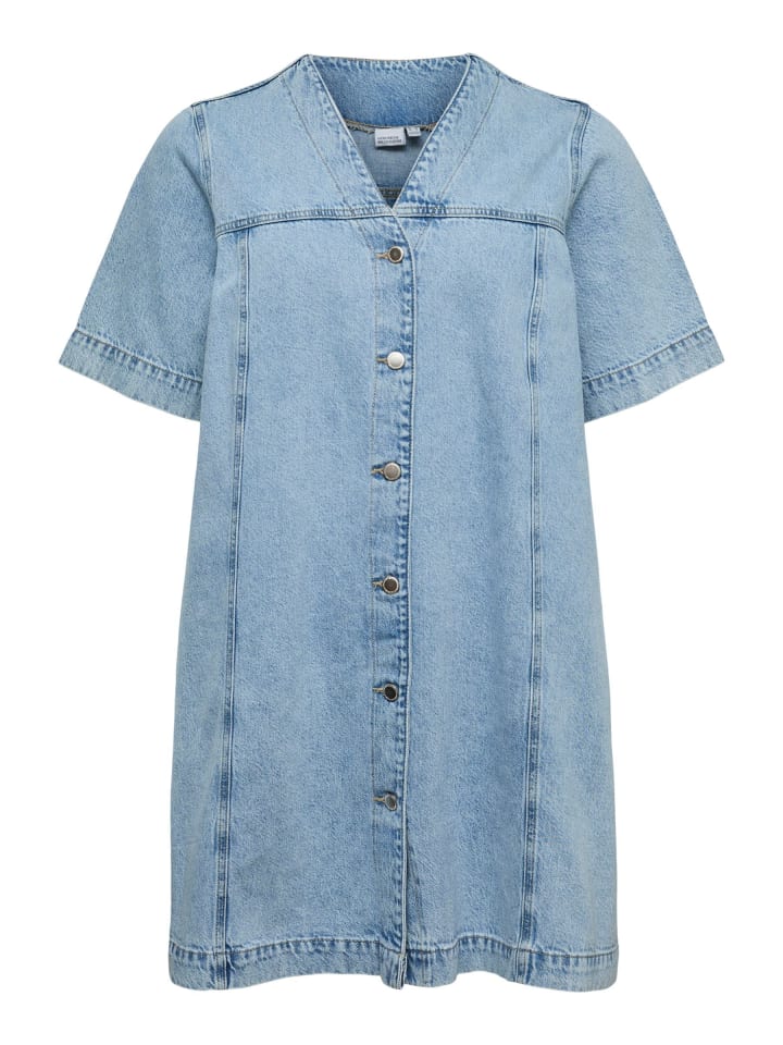 Jeanskleid in Light Blue Denim