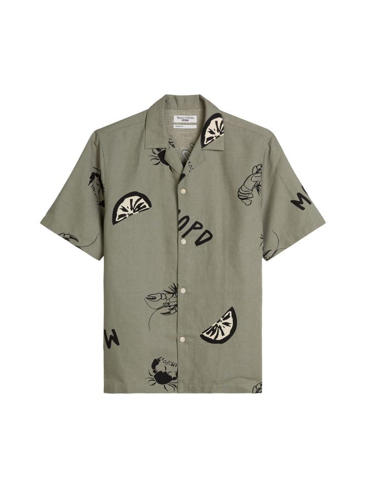 Crayfish Capsule Kurzarmhemd in Light Green