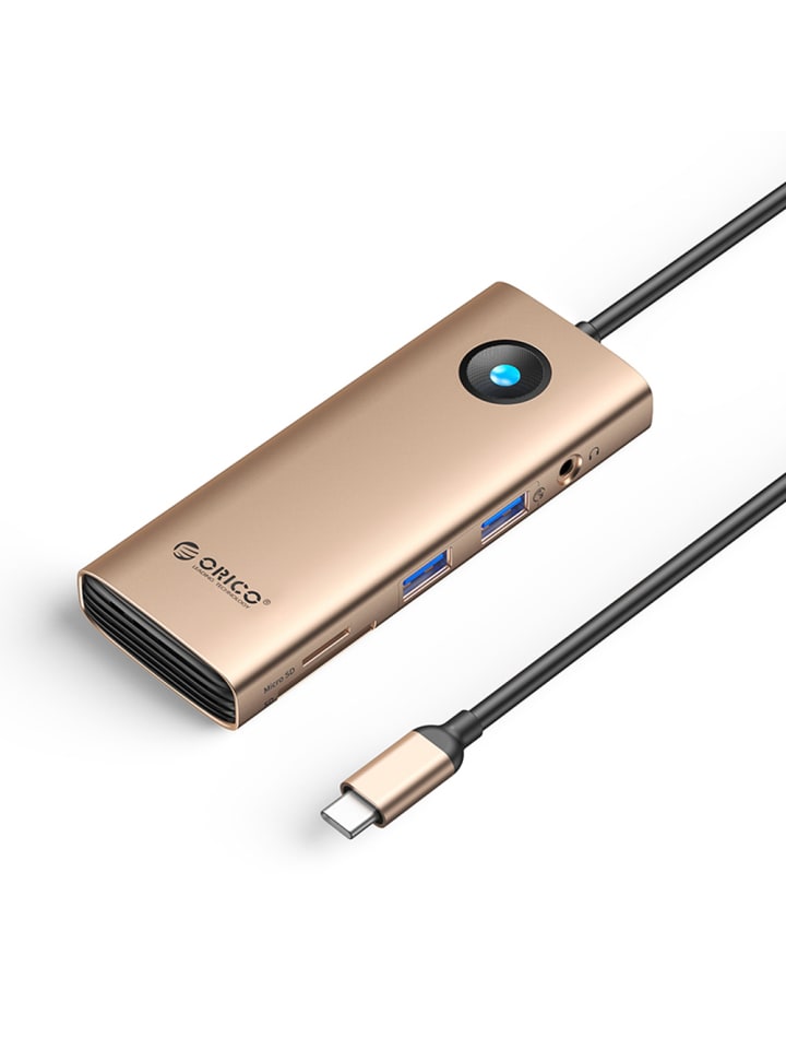 PW11 8-in-1 USB-C Dockingstation (2x USB-A 3.0, 1x USB-C PD 100W, 1x HDMI 4K
