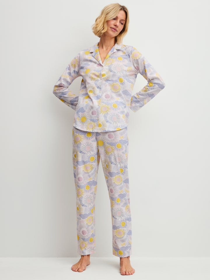 Pyjama in harmony blue print