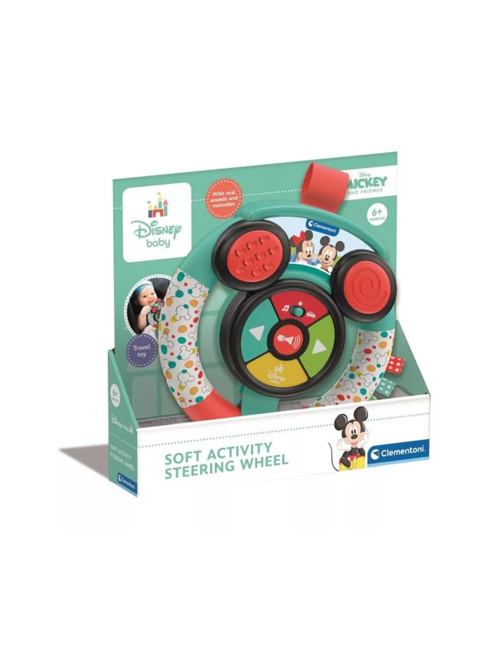 Mickey Ear interaktives, weiches Lenkrad Clementoni