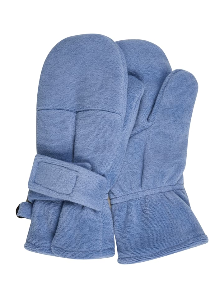 Fäustling in mittelblau