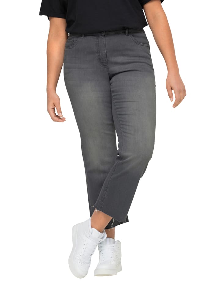 Jeans in mittelgrau