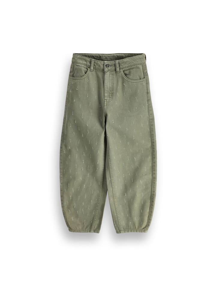 Ballon-jeans in khaki