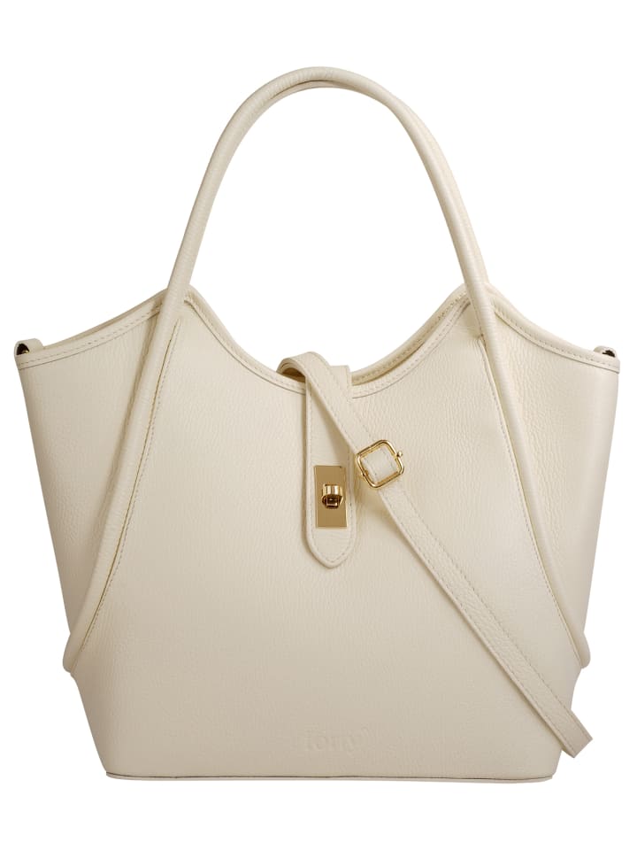 Shopper CALDRINA - L echt Leder in beige