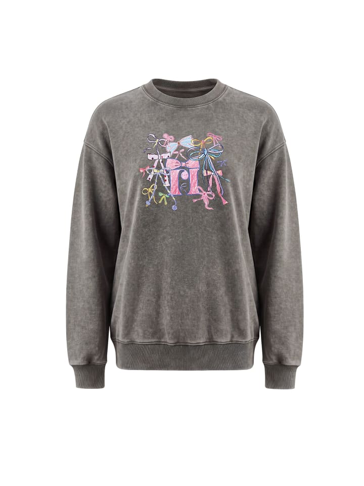 Women Sweatshirt in Olive