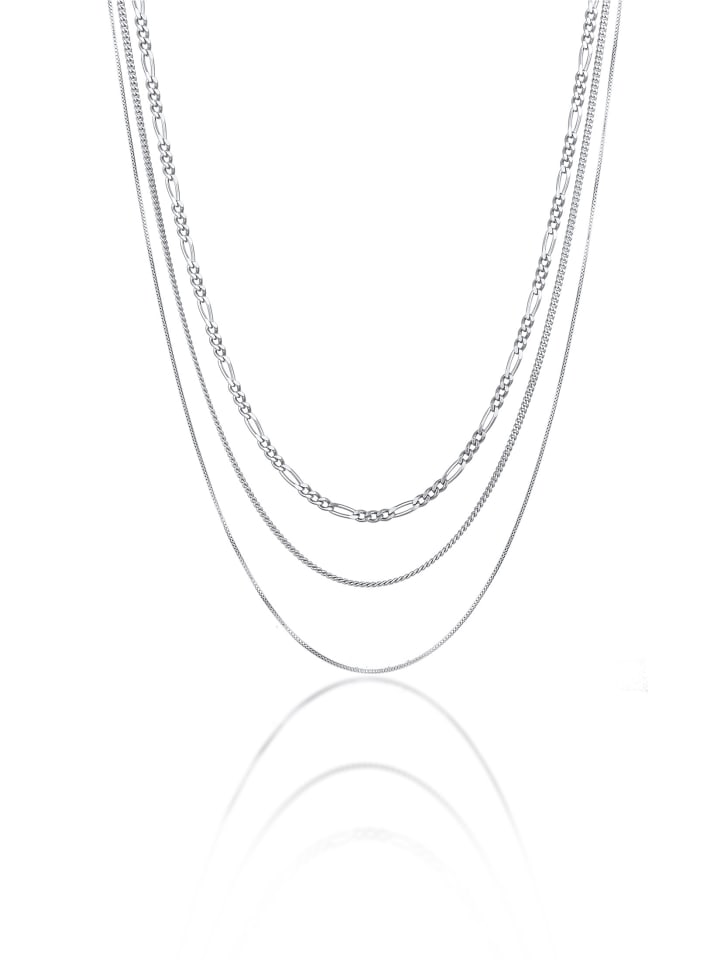 Halskette 925 Sterling Silber in Silber