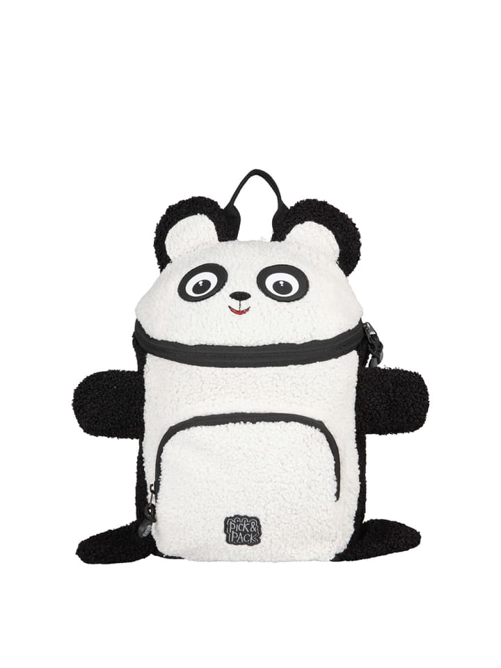 Kinderrucksack S Panda in schwarz/weiß