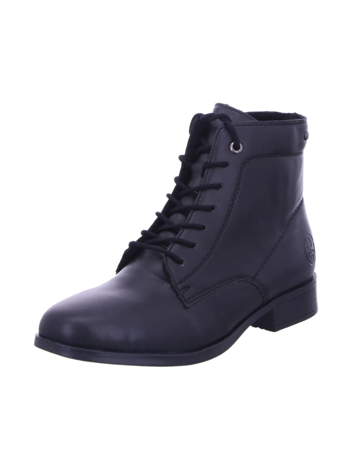 Stiefelette in schwarz