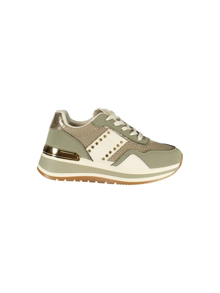 Grün Polyurethan Damen Sneaker