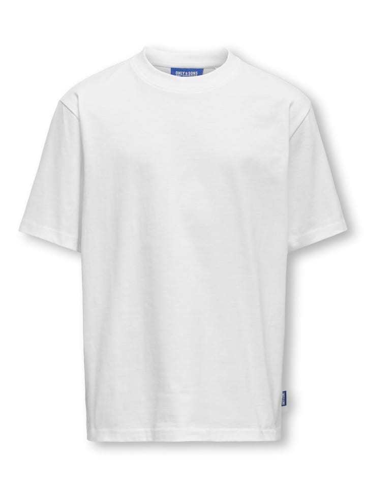 Streetstyle T-Shirt Oversize Osjfred in bright white