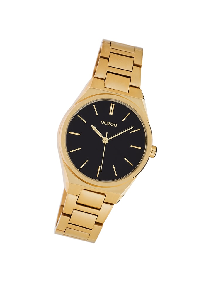 Analog-Armbanduhr Oozoo Timepieces rosegold mittel (ca. 34mm)