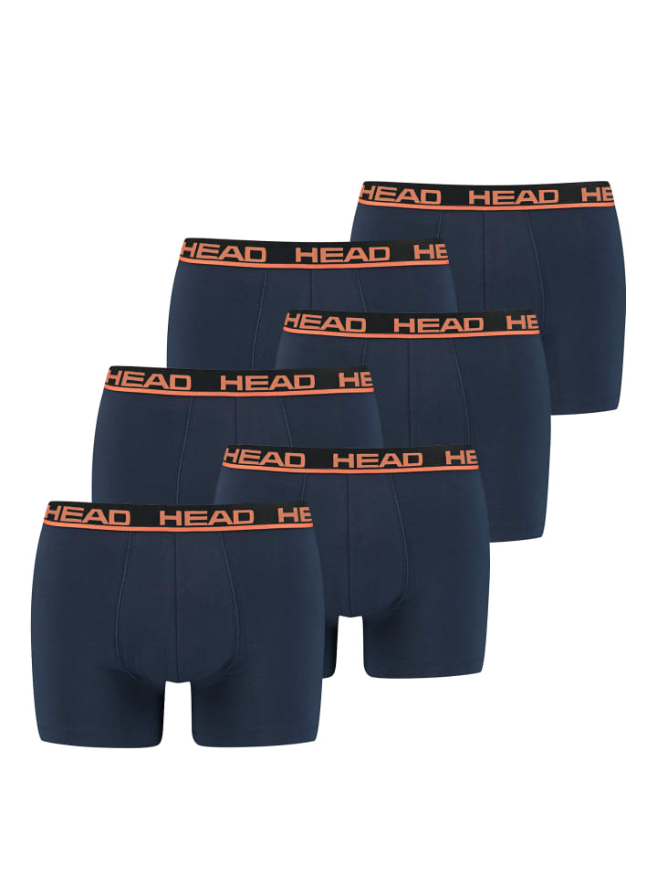 Boxershorts Head Basic Boxer 6P in 010 - Blue / Orange