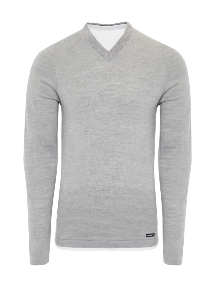 Pullover in Grey Marl